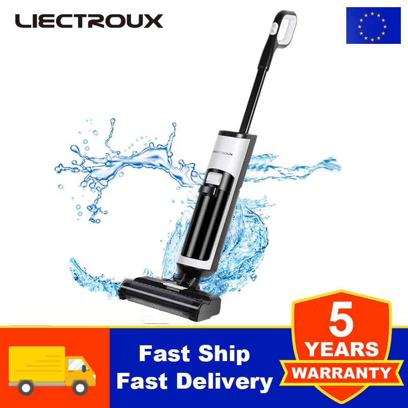 đ§č LIECTROUX i7 Pro Sladdlös Dammsugare â VĂ„tt & Torrt â 14Kpa â SjĂ€lvtorkande & Röststyrd