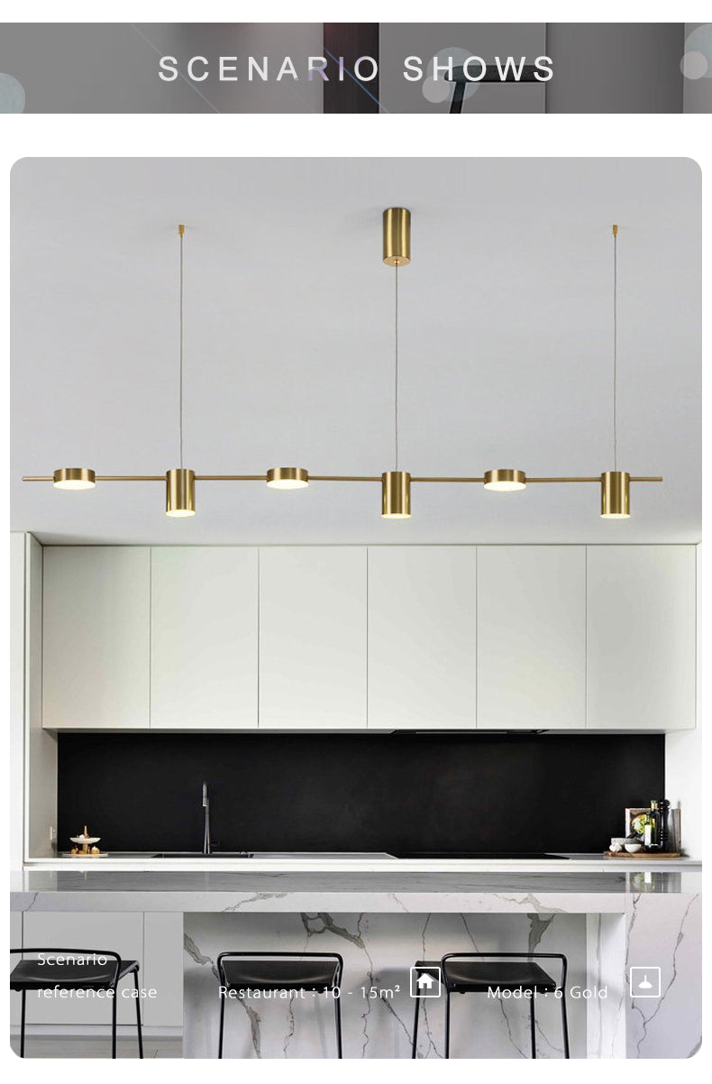 Modern LED Taklampa Dimbar – Vardagsrum & Kök