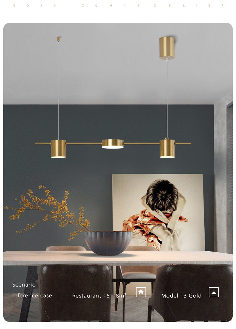 Modern LED Taklampa Dimbar – Vardagsrum & Kök