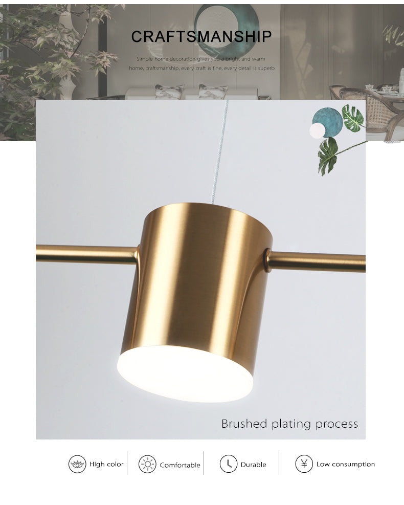 Modern LED Taklampa Dimbar – Vardagsrum & Kök