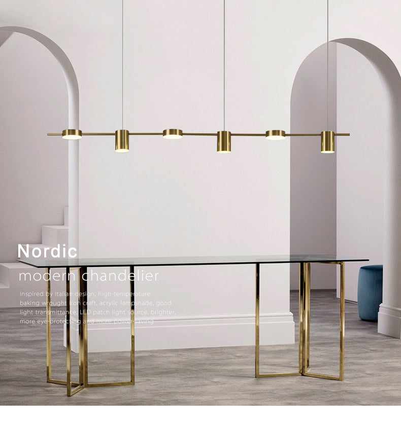 Modern LED Taklampa Dimbar – Vardagsrum & Kök