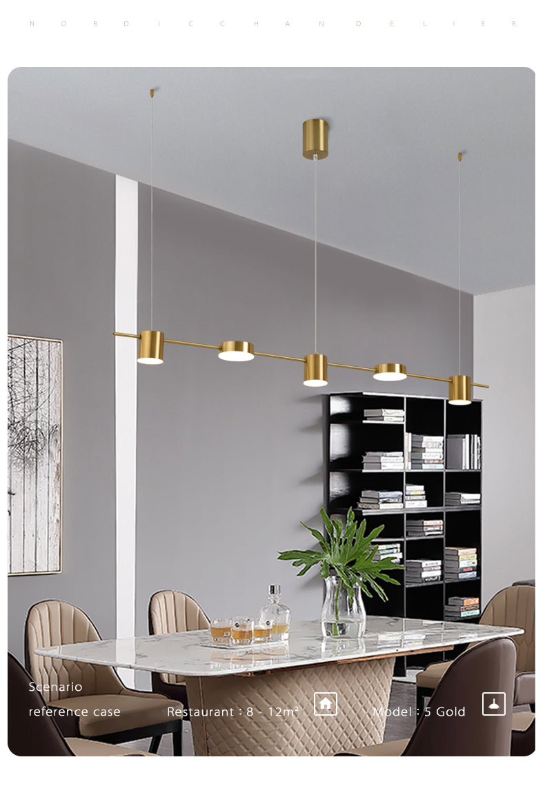 Modern LED Taklampa Dimbar – Vardagsrum & Kök