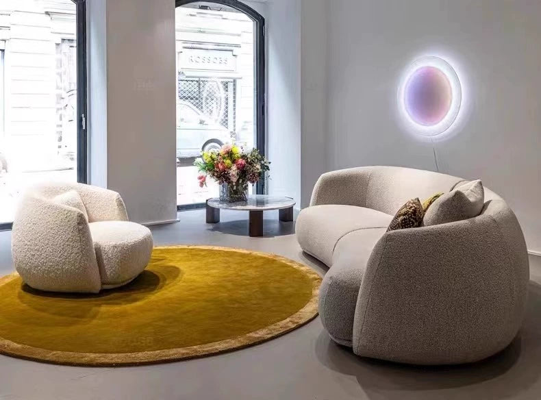 Lyxig Nordisk Enpersonssoffa – Modern Design – Bekväm Loungestol för Vardagsrum & Läsning