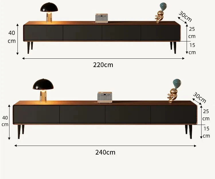 ANGDUO TV-bänk – Minimalistisk Design med Fransk Glamour & Nordisk Funktion