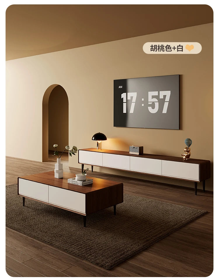 ANGDUO TV-bänk – Minimalistisk Design med Fransk Glamour & Nordisk Funktion
