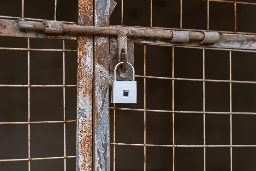Smart Fingeravtryckslås – USB-laddning, Vattentät & Portabel – Säkerhet utan nyckel