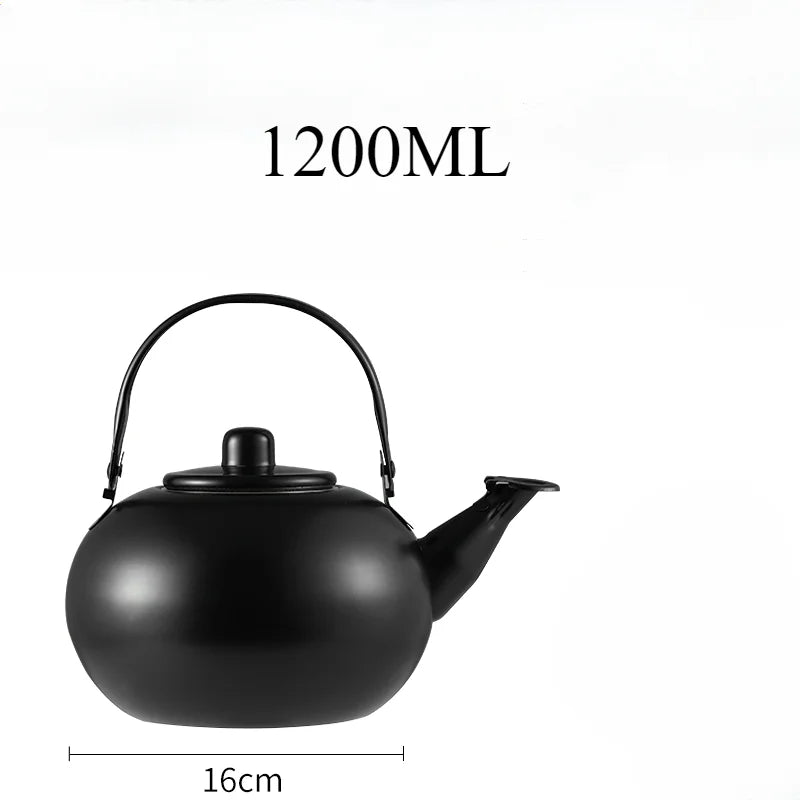 304 Rostfri Tekanna – Stor kapacitet med filter för hem, camping och restaurang