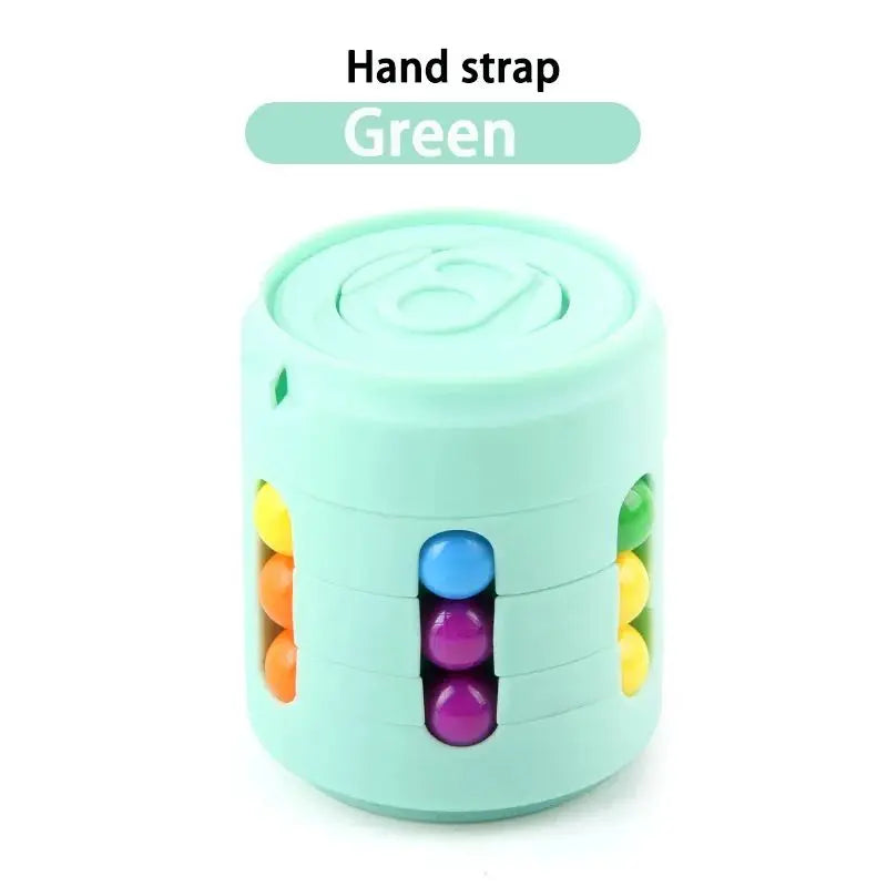 Multifunktionell Fidget Spinner – Färgglada Bönor & Stresslindring – För Barn & Vuxna