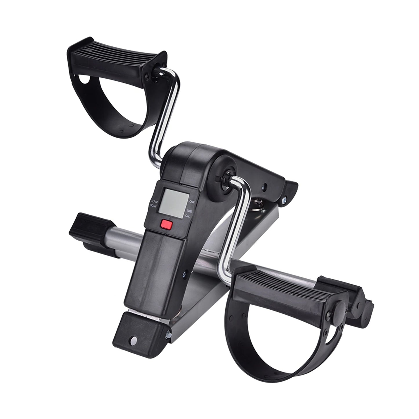 đŽââïž YOSOO HopfĂ€llbar TrĂ€ningscykel â PedaltrĂ€nare med LED-rĂ€knare â För Benstyrka & HemtrĂ€ning