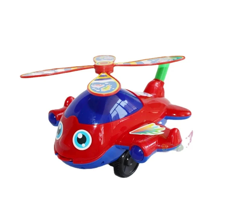 Baby Walker Flygplansbil – Handdriven Gåleksak för Barn | Utomhuslek från 4 år