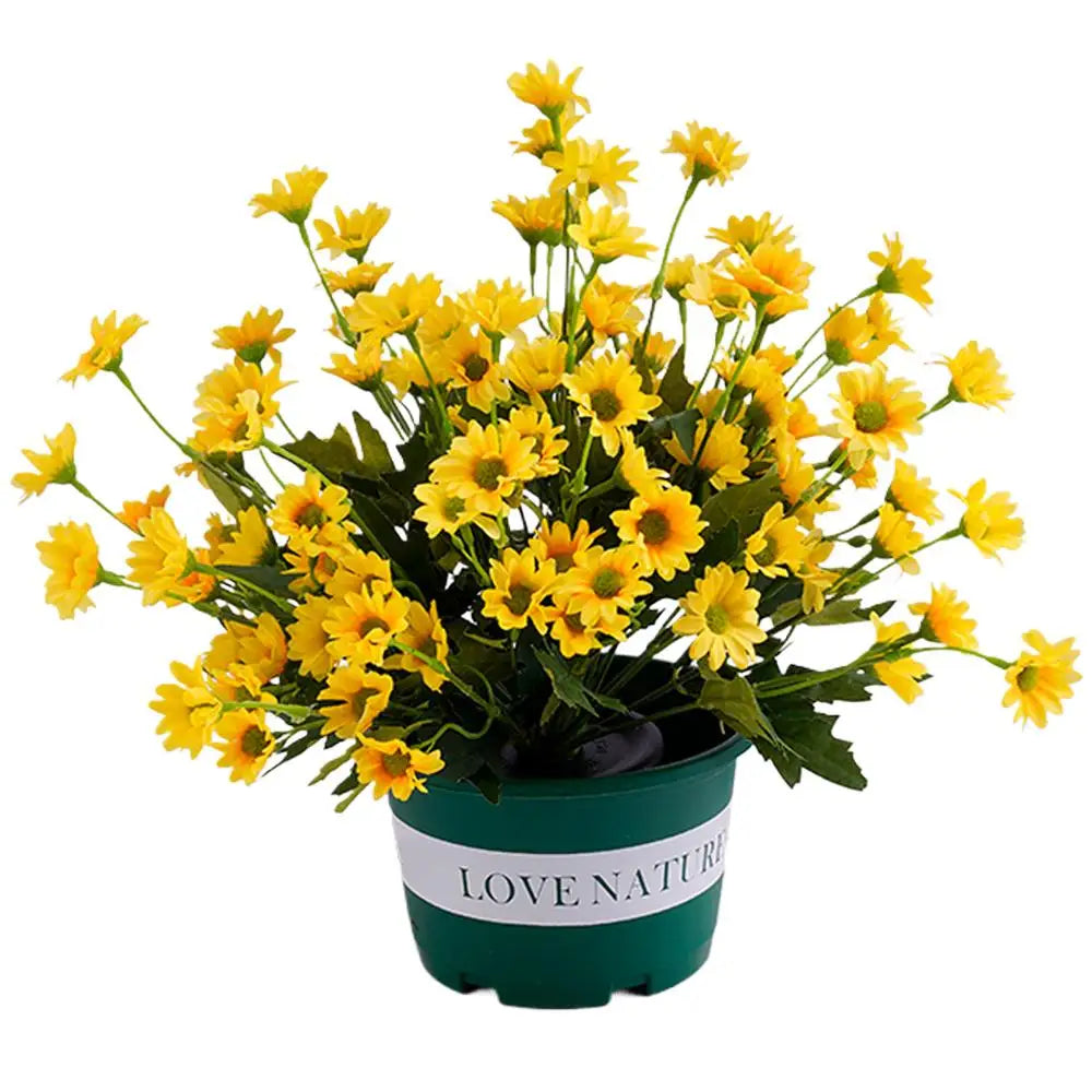 Konstgjorda Höstblommor – Vattentåliga Mumsblommor för Utomhus & Inomhus (5-pack)