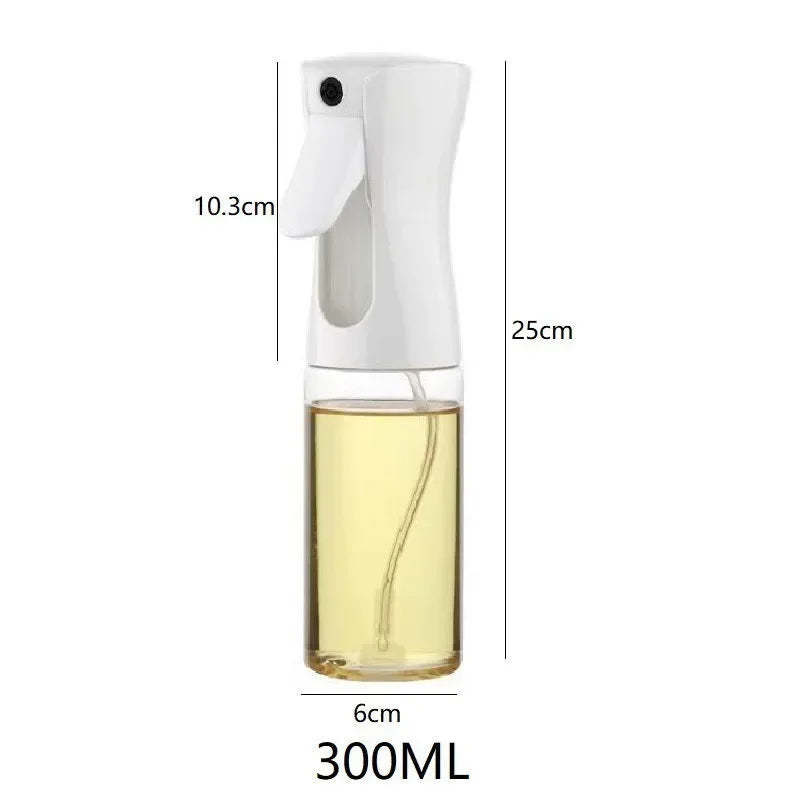 Oljedispenser med Sprayfunktion – 200ml/300ml/500ml – För Matlagning, Grill & Bakning