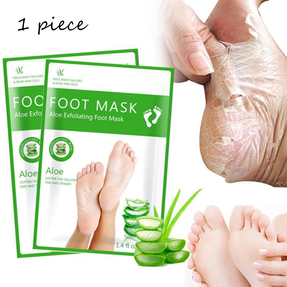 Fotmask 1-pack – Exfolierande & Återfuktande Pedikursockor | Mjuka Fötter på 1 Vecka