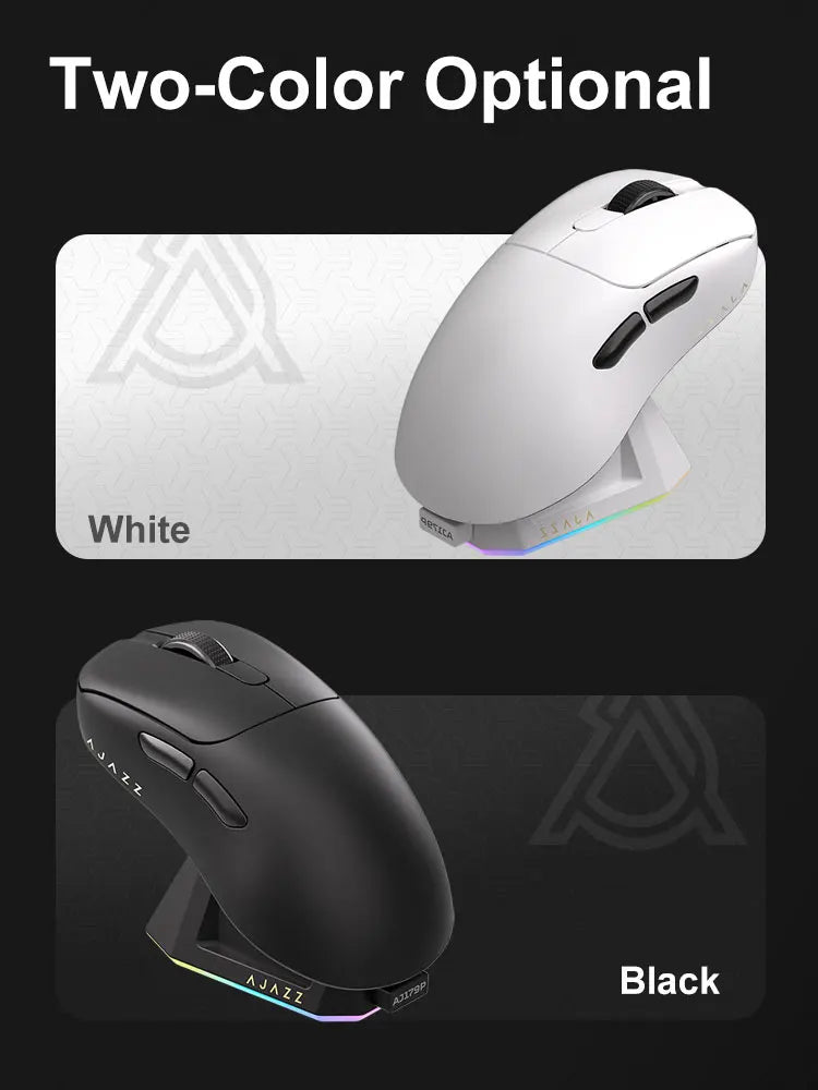 đź AJAZZ AJ179 PRO â TrĂ„dlös & TrĂ„dbunden Gamingmus med Magnetisk Laddningsstation