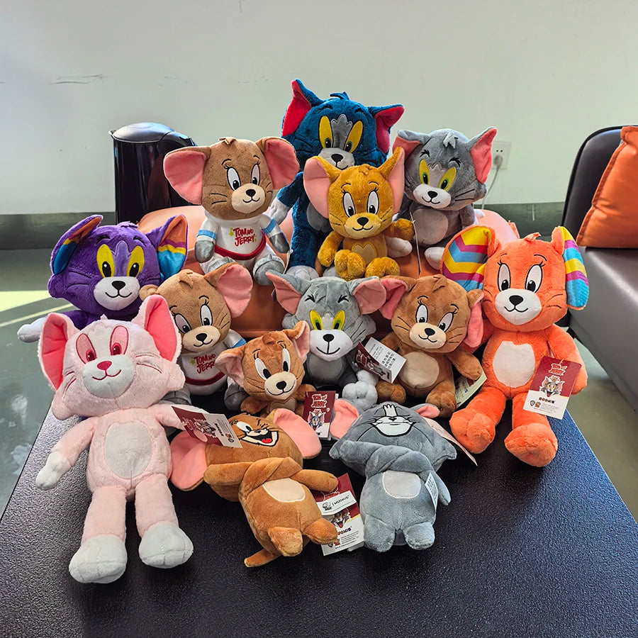 Tom & Jerry Plyschfigurer – Mjukisdjur – Katt & Mus – CE-certifierade – Fri Frakt