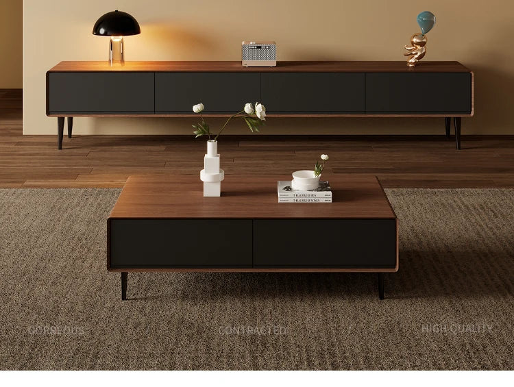 ANGDUO TV-bänk – Minimalistisk Design med Fransk Glamour & Nordisk Funktion