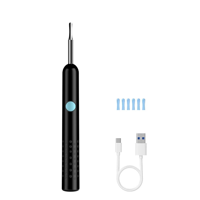 HD Visuell Öronkamera med WiFi – Vattentät 4.2mm med LED & Förvaringsfodral