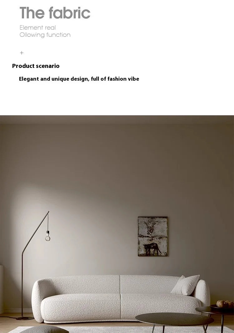 Lyxig Nordisk Enpersonssoffa – Modern Design – Bekväm Loungestol för Vardagsrum & Läsning