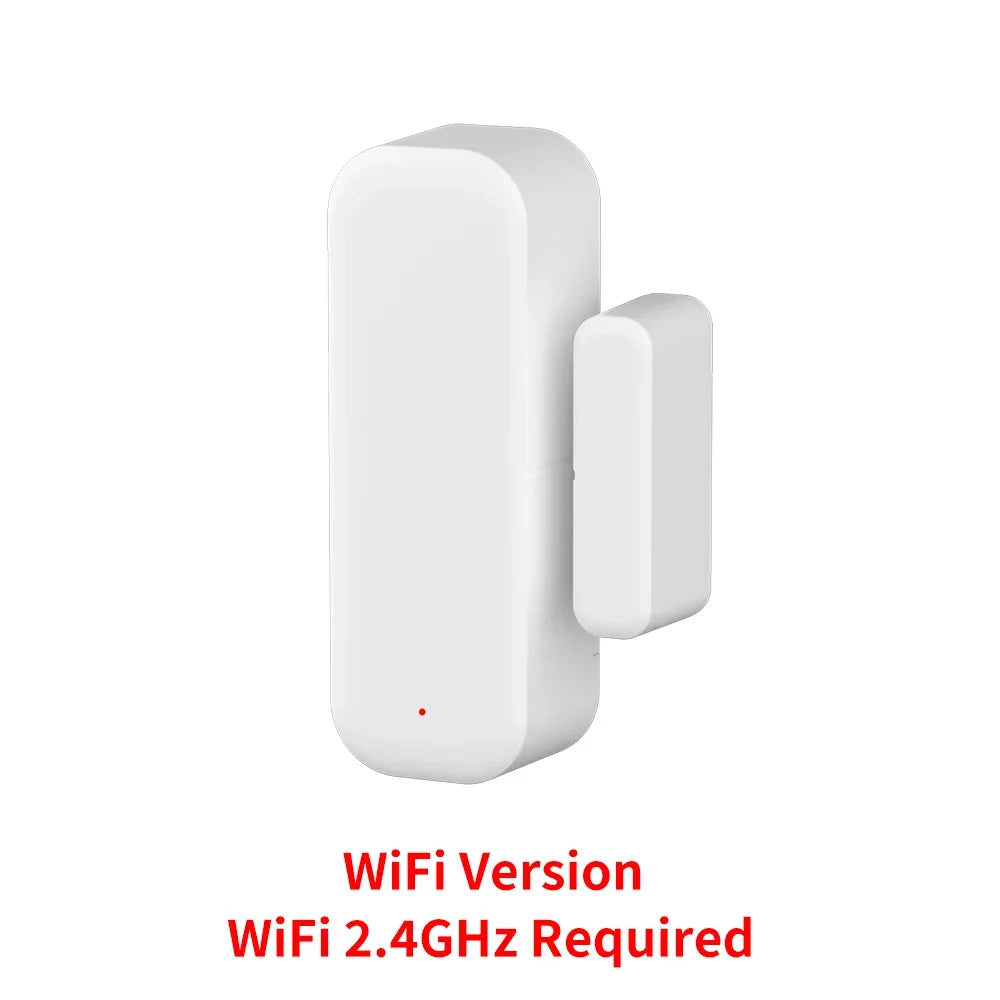 Tuya WiFi Dörr- & Fönstersensor – Smart Trådlös Detektor med Appstyrning