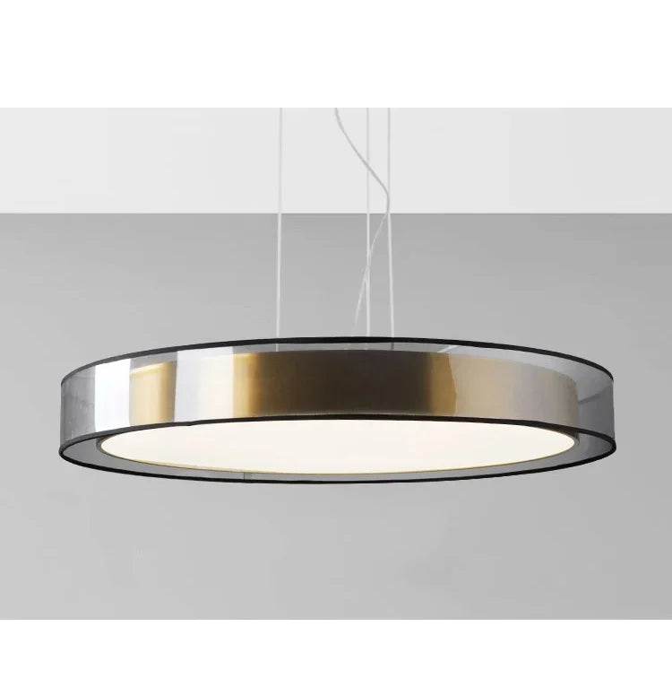 Lyxig Postmodern Taklampa i Polerad Koppar – För Sovrum, Matsal & Vardagsrum – Nordisk Design