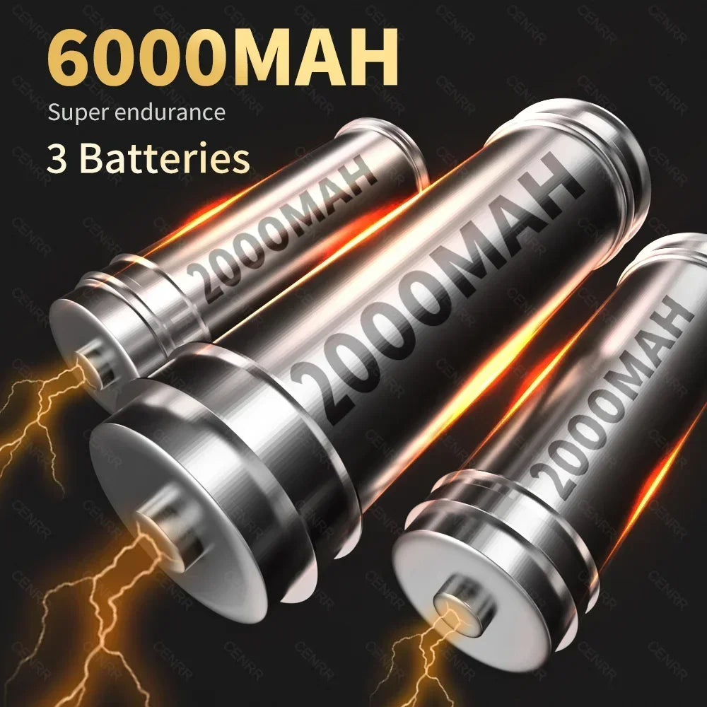 CENRR Pro Max Trådlös Dammsugare – 998000PA, 3×2000mAh, Blås & Sug