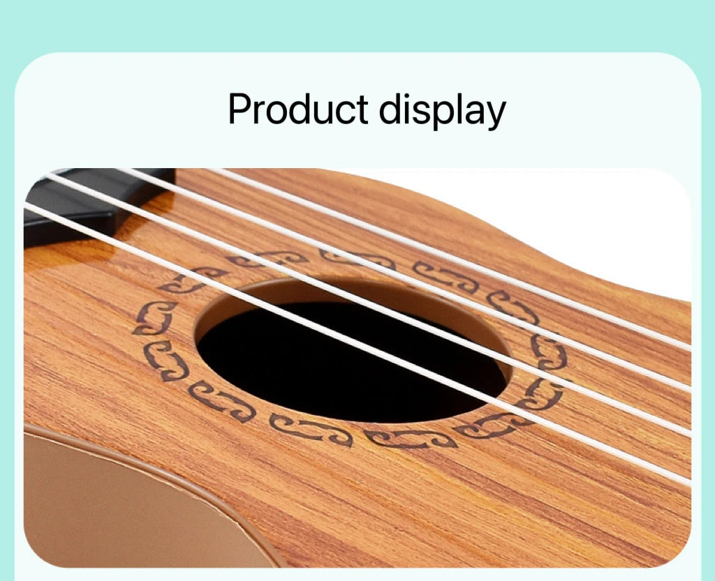 đž Barn-Gitarr 35 cm â Musikleksak med StrĂ€ngar | För Flickor & Pojkar frĂ„n 3 Ă„r