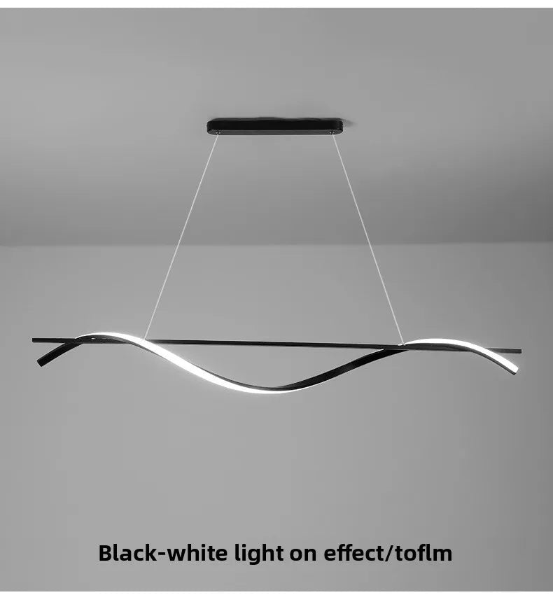Postmodern LED Pendellampa – Minimalistisk Design för Matsal & Restaurang