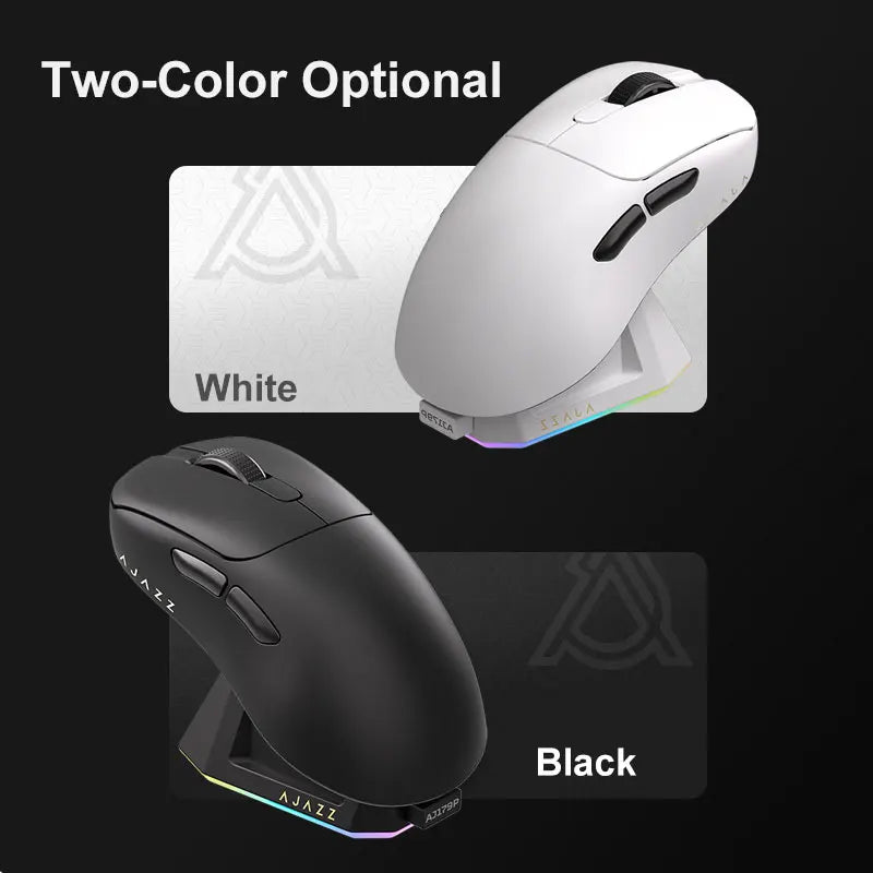 đź AJAZZ AJ179 PRO â TrĂ„dlös & TrĂ„dbunden Gamingmus med Magnetisk Laddningsstation