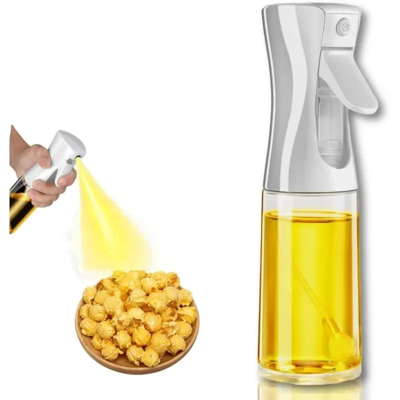 Oljedispenser med Sprayfunktion – 200ml/300ml/500ml – För Matlagning, Grill & Bakning