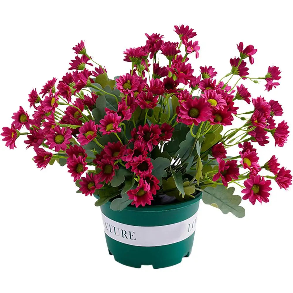 Konstgjorda Höstblommor – Vattentåliga Mumsblommor för Utomhus & Inomhus (5-pack)