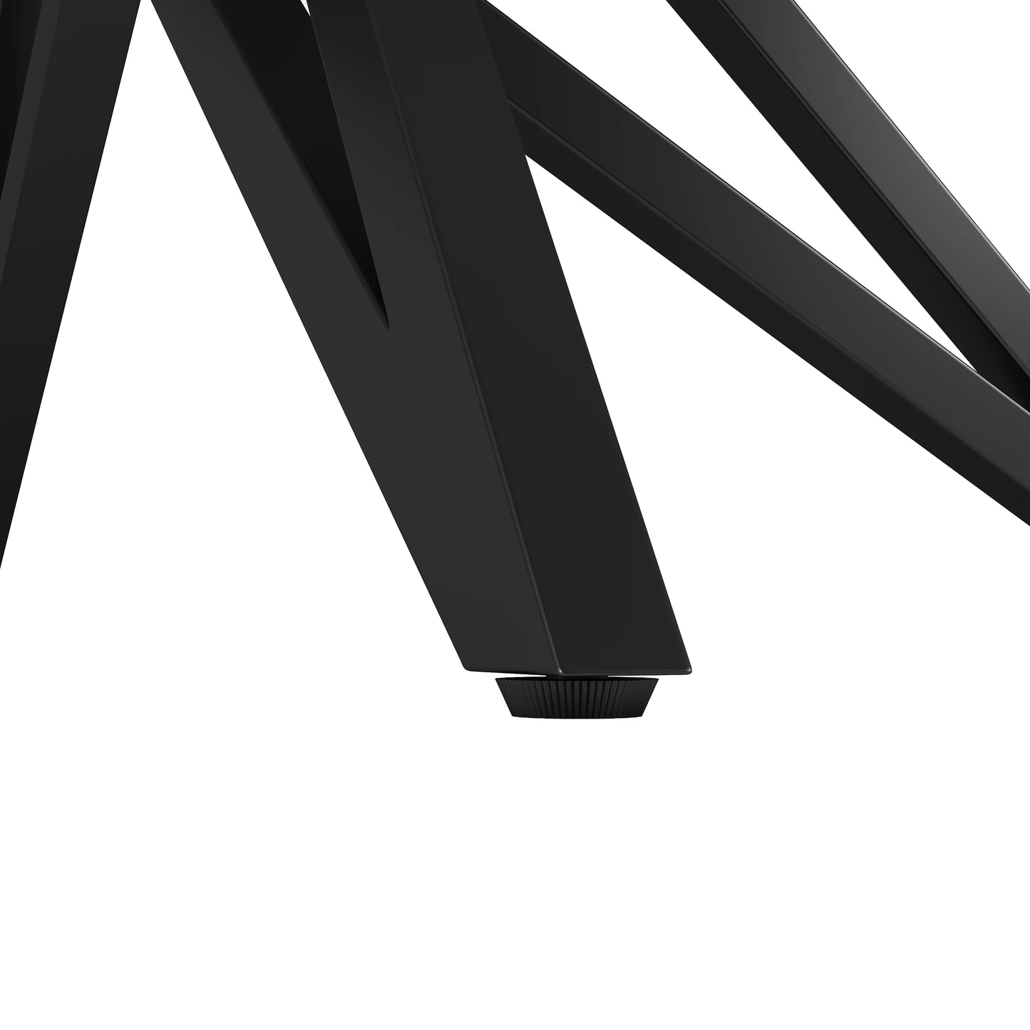 đœïž Utdragbart Matbord 120â160 cm â Modern Design med StjĂ€rnformade Ben