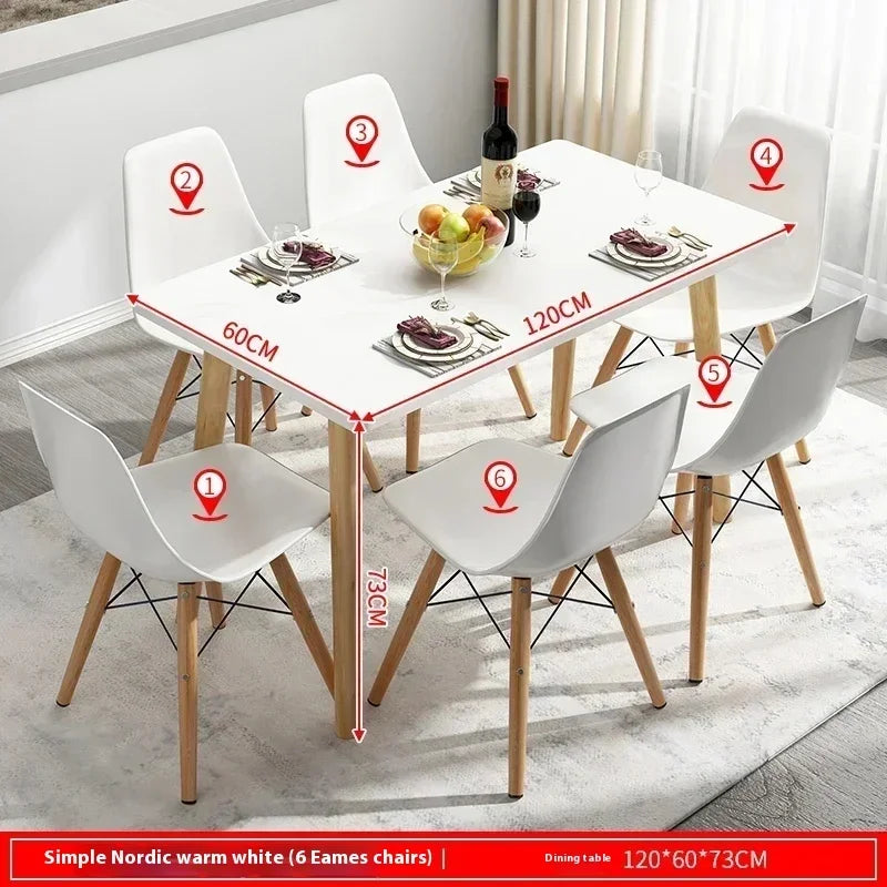 đœïž Matbord i Marmor â Elegant Design för 6 Personer