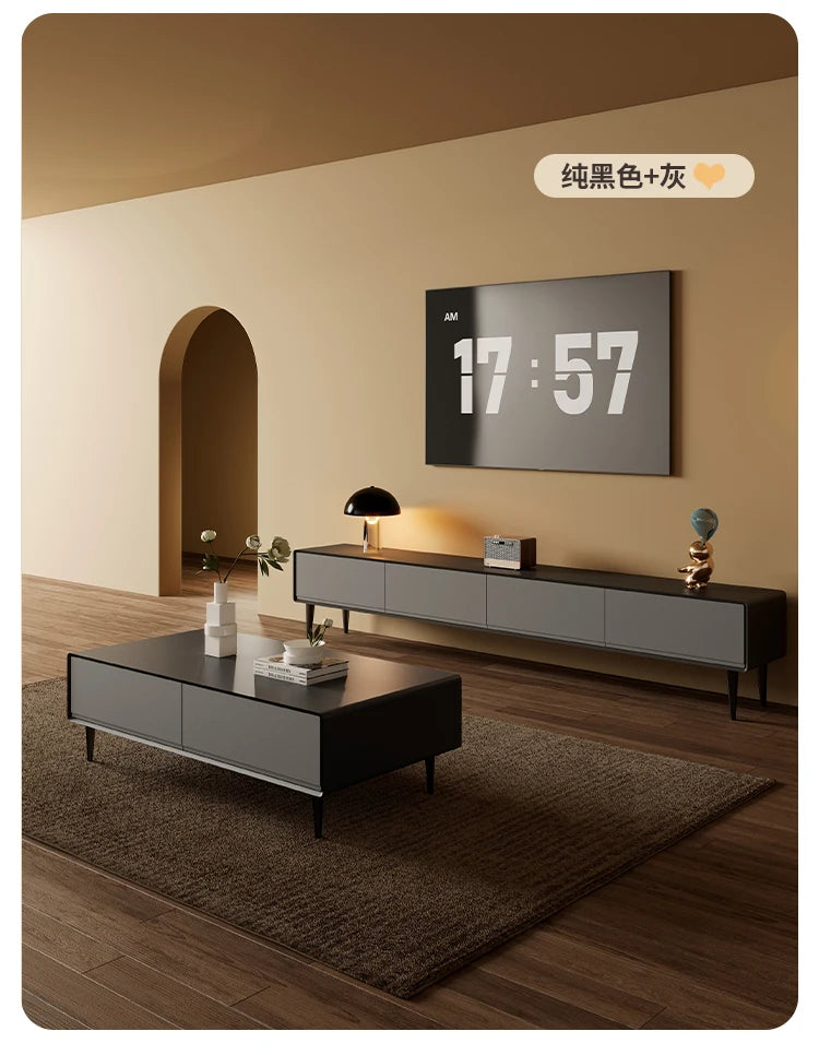 ANGDUO TV-bänk – Minimalistisk Design med Fransk Glamour & Nordisk Funktion