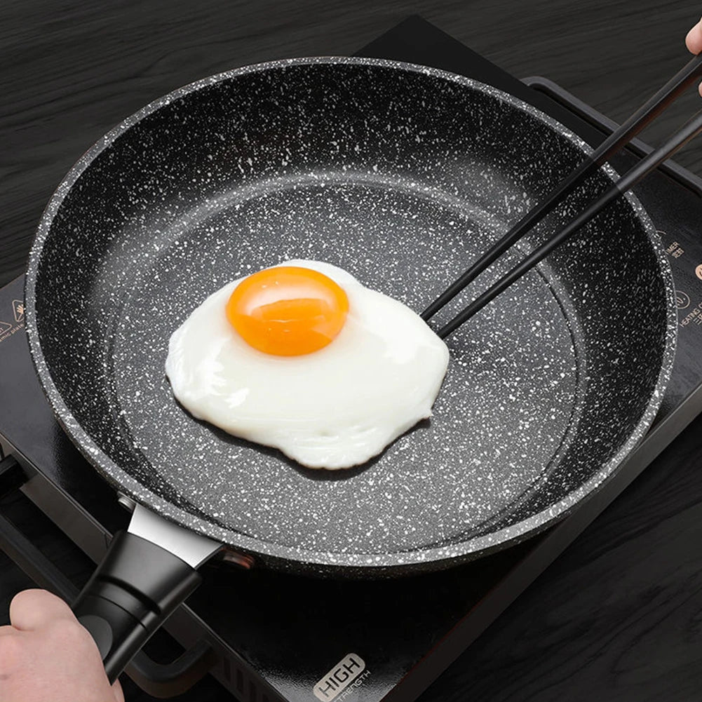 Nonstick Stekpanna – Maifan Stone – 22/24/26/28 cm – För Induktion & Alla Spisar