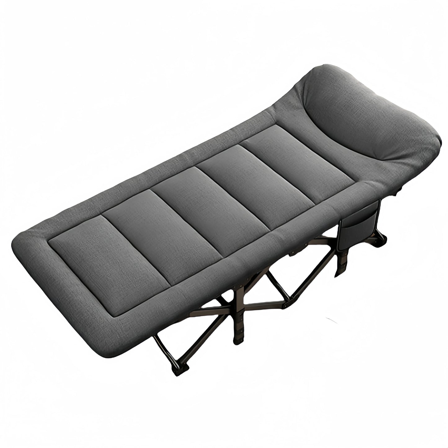Hopfällbar Solsäng för Utomhus & Camping – Modern Design – Med Kudde