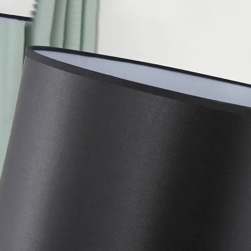 đĄ KIQUNE Bordslampa i Amerikansk Minimalistisk Stil â JĂ€rn & Tyg â LED â För Sovrum & Arbetsrum
