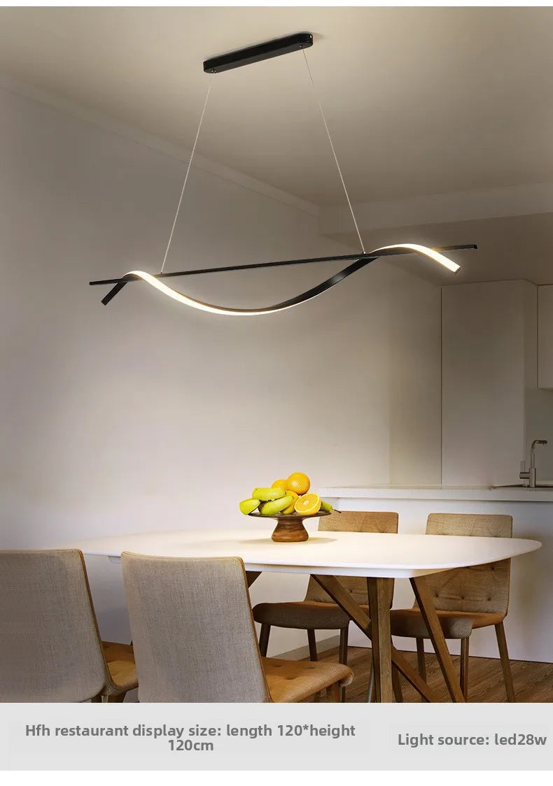 Postmodern LED Pendellampa – Minimalistisk Design för Matsal & Restaurang