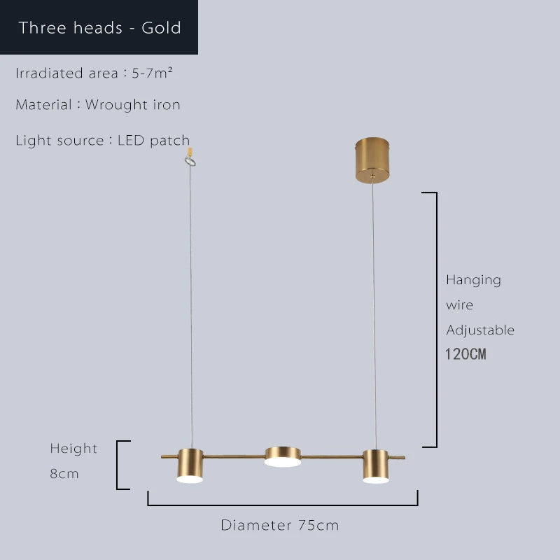 Modern LED Taklampa Dimbar – Vardagsrum & Kök