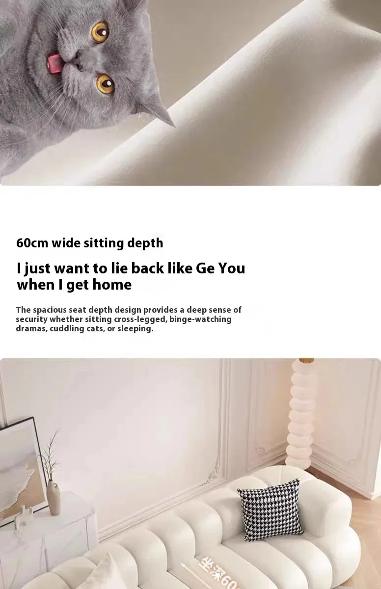 Lyxig Modern Hörnsoffa – Minimalistisk L-formad Design – För Vardagsrum & Barnrum