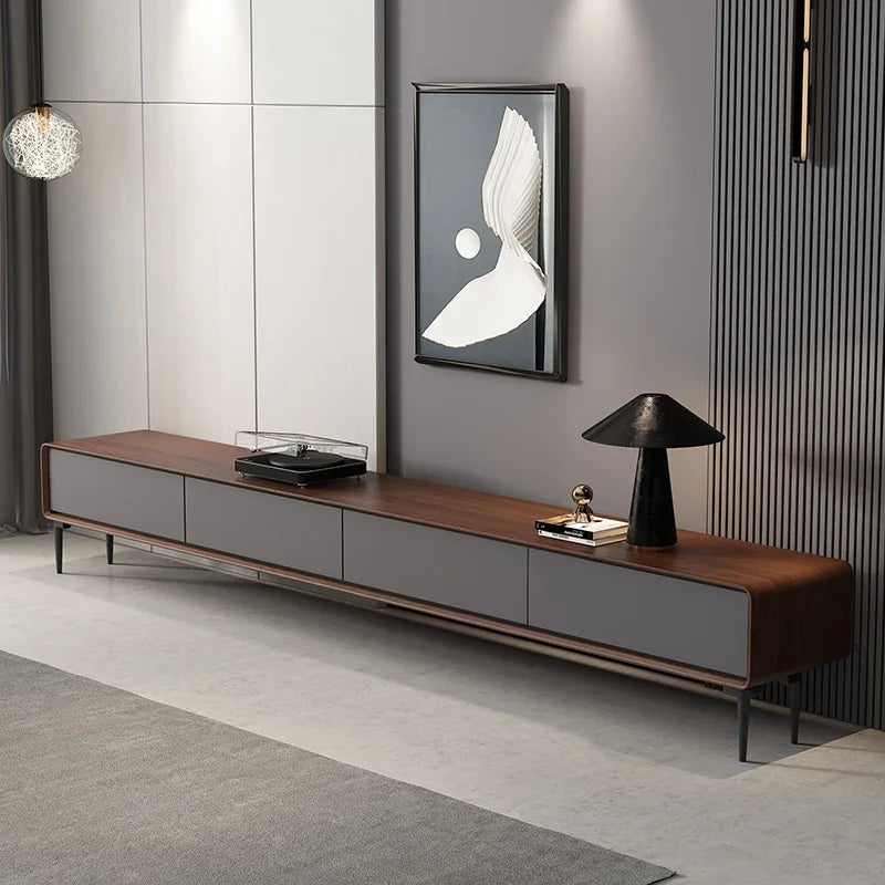 ANGDUO Glamour TV-bänk – Elegant Design med Smart Förvaring