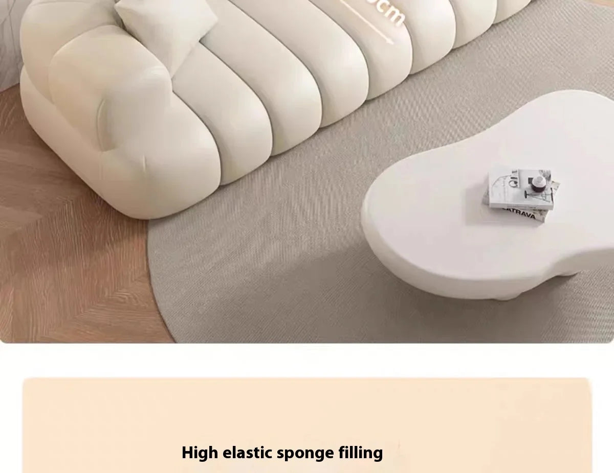 Lyxig Modern Hörnsoffa – Minimalistisk L-formad Design – För Vardagsrum & Barnrum