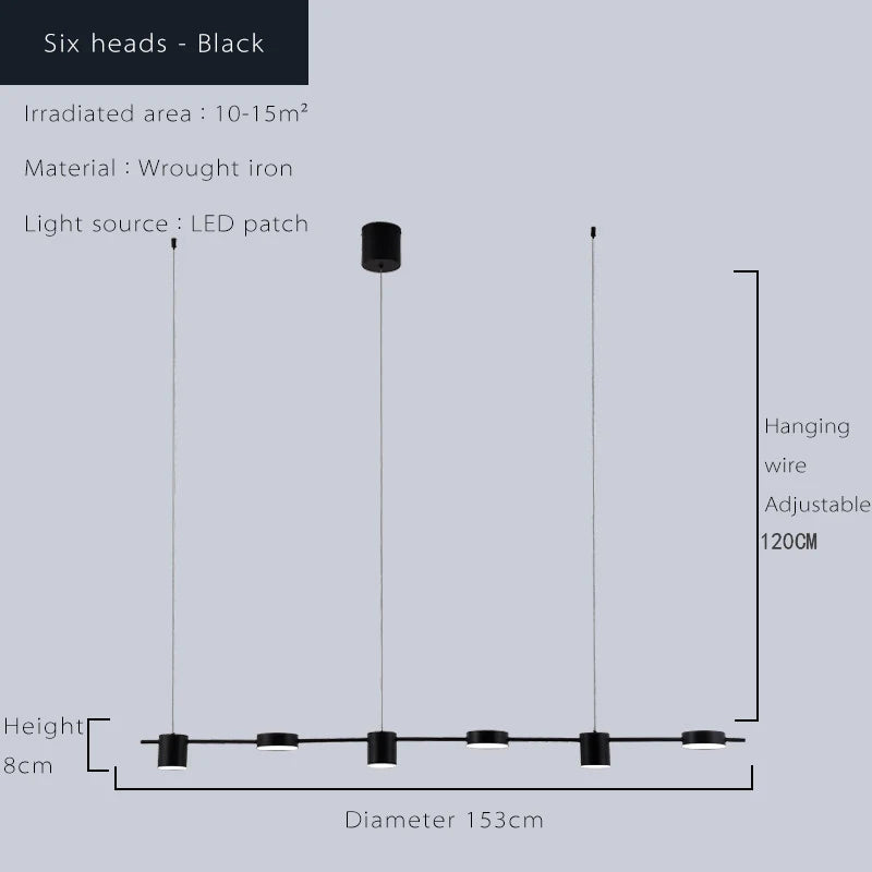 Modern LED Taklampa Dimbar – Vardagsrum & Kök