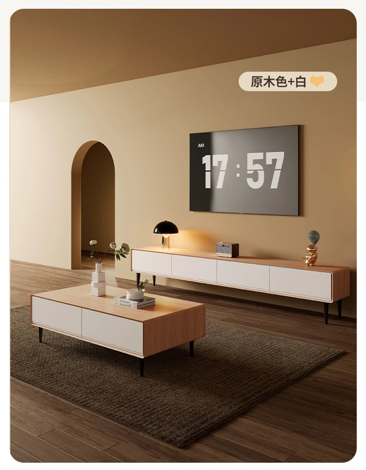 ANGDUO TV-bänk – Minimalistisk Design med Fransk Glamour & Nordisk Funktion