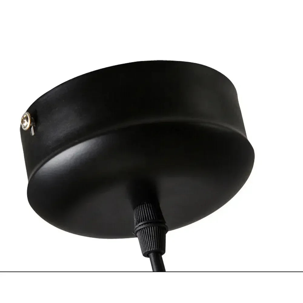 3D Glaspendel Fyrverkeristil – Modern Taklampa (22 × 32 cm)