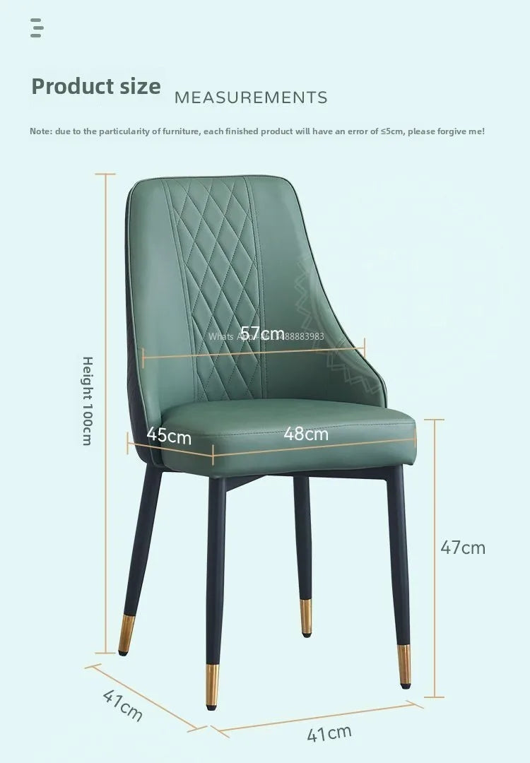 Nordisk Matstol med Katttass-design – Mjuk & Lyxig – För Hem, Hotell & Lounge
