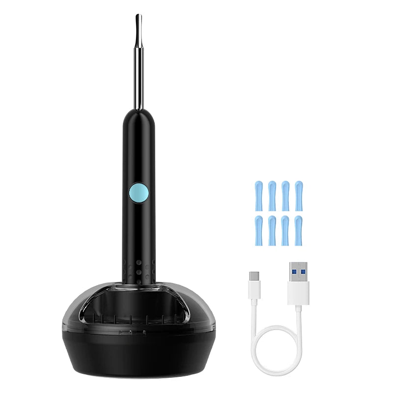 HD Visuell Öronkamera med WiFi – Vattentät 4.2mm med LED & Förvaringsfodral