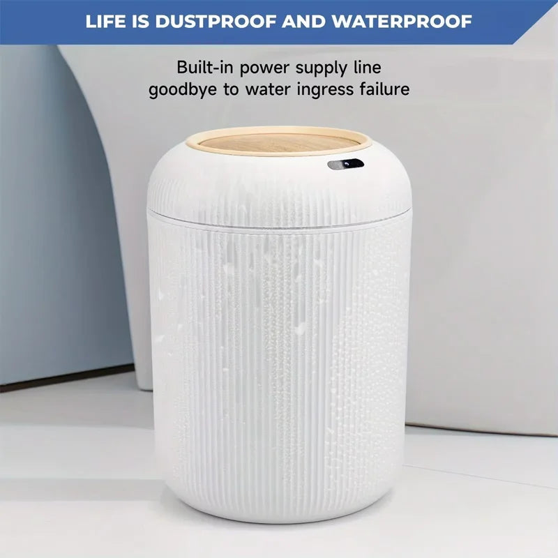 đïž SHXI Automatisk Soptunna med Sensor â 10L â Touchfri & Luktförseglad â För Kök & Badrum