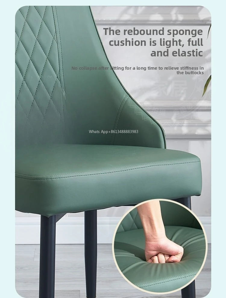 Nordisk Matstol med Katttass-design – Mjuk & Lyxig – För Hem, Hotell & Lounge
