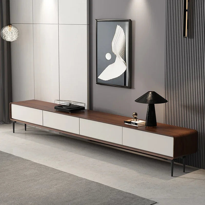 ANGDUO Glamour TV-bänk – Elegant Design med Smart Förvaring