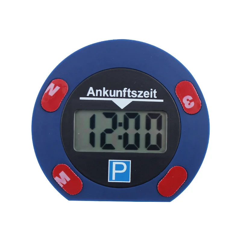 Elektronisk Parkeringsskiva – LCD Dubbel Display – Automatisk Tidtagning